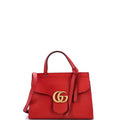 GG Marmont Top Handle Bag Leather Mini