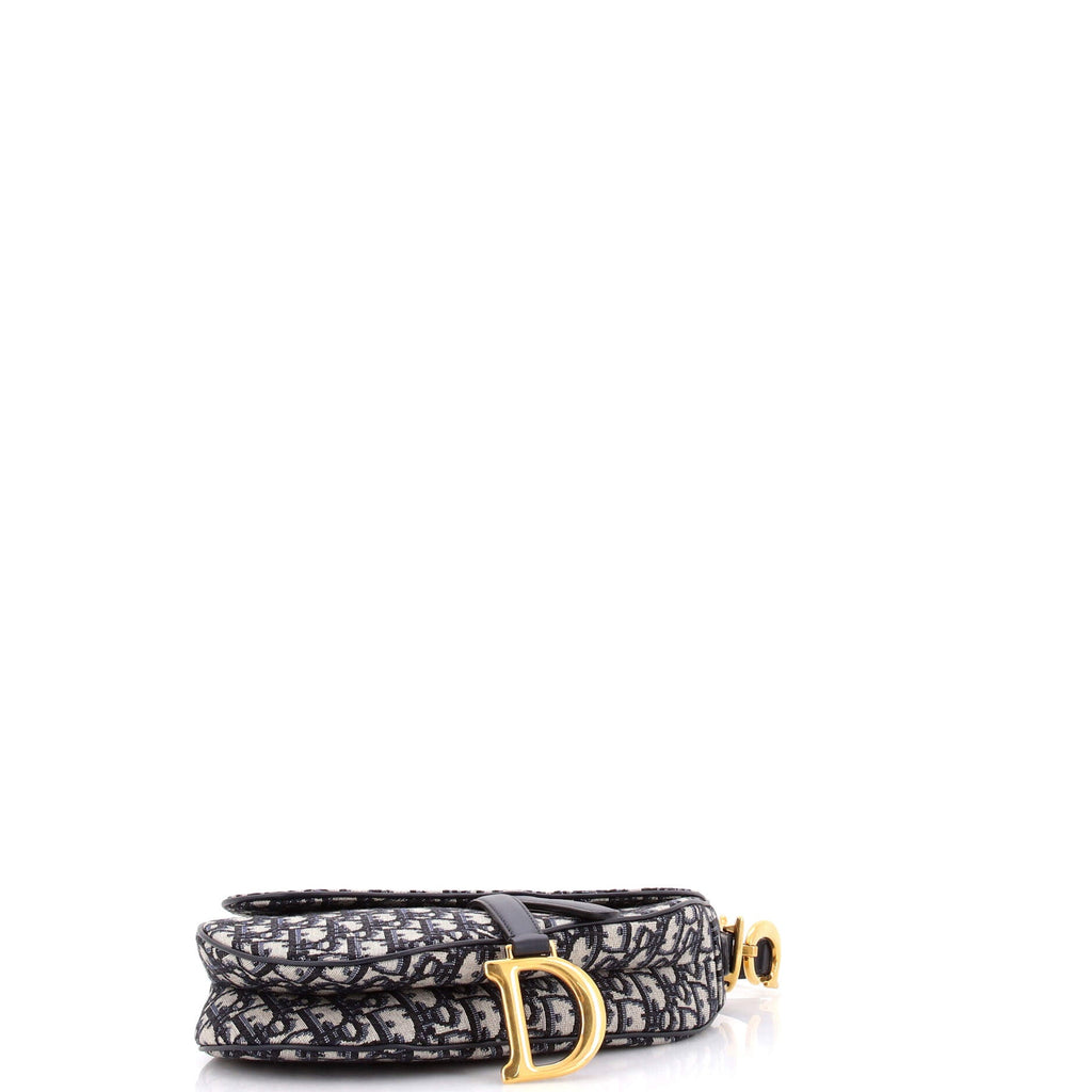 Saddle Handbag Oblique Canvas Medium