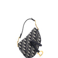 Saddle Handbag Oblique Canvas Mini