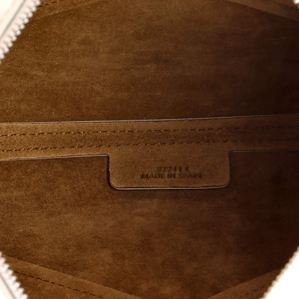 Puzzle Fold Pouch Bag Leather