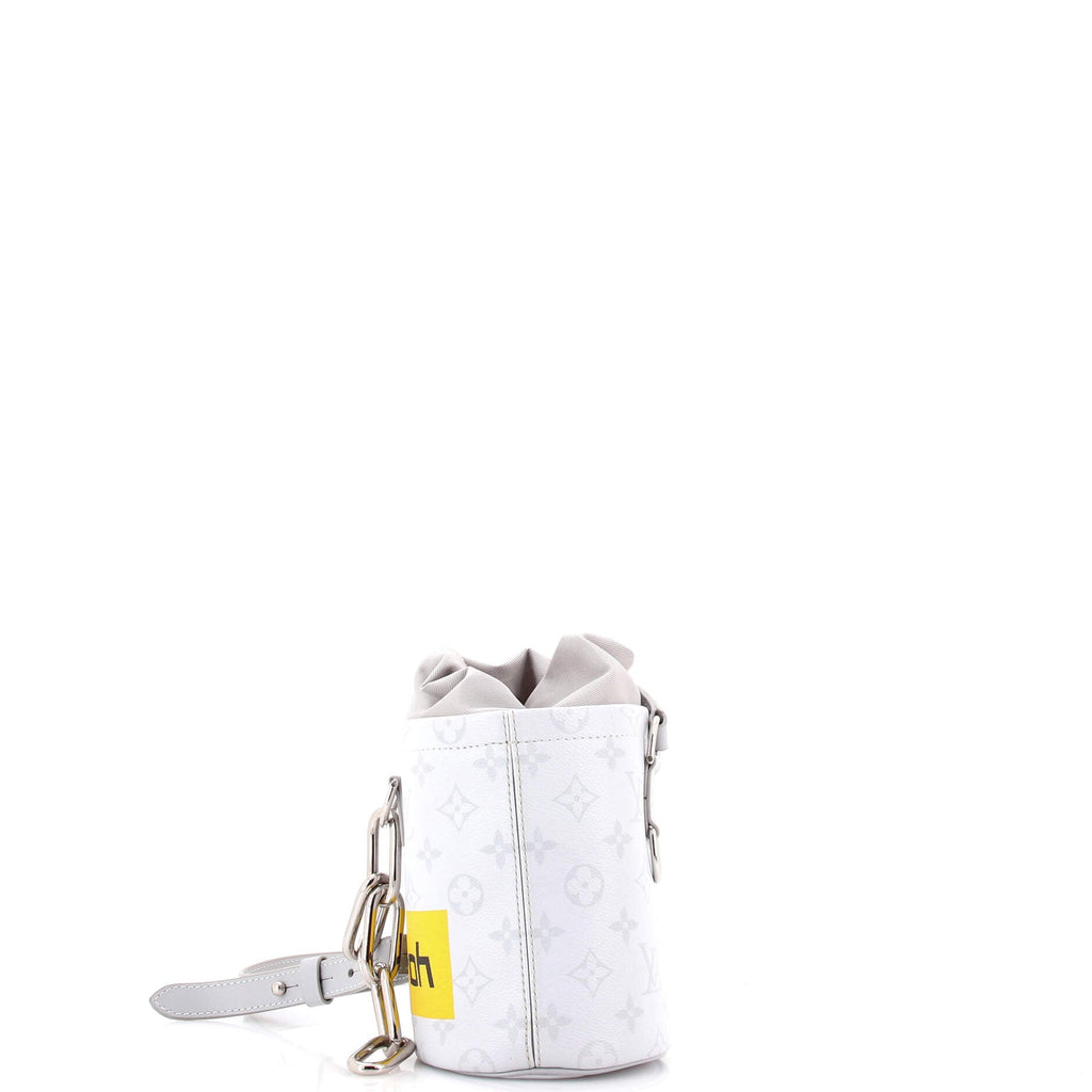Chalk Nano Bag Limited Edition Logo Story Monogram Canvas