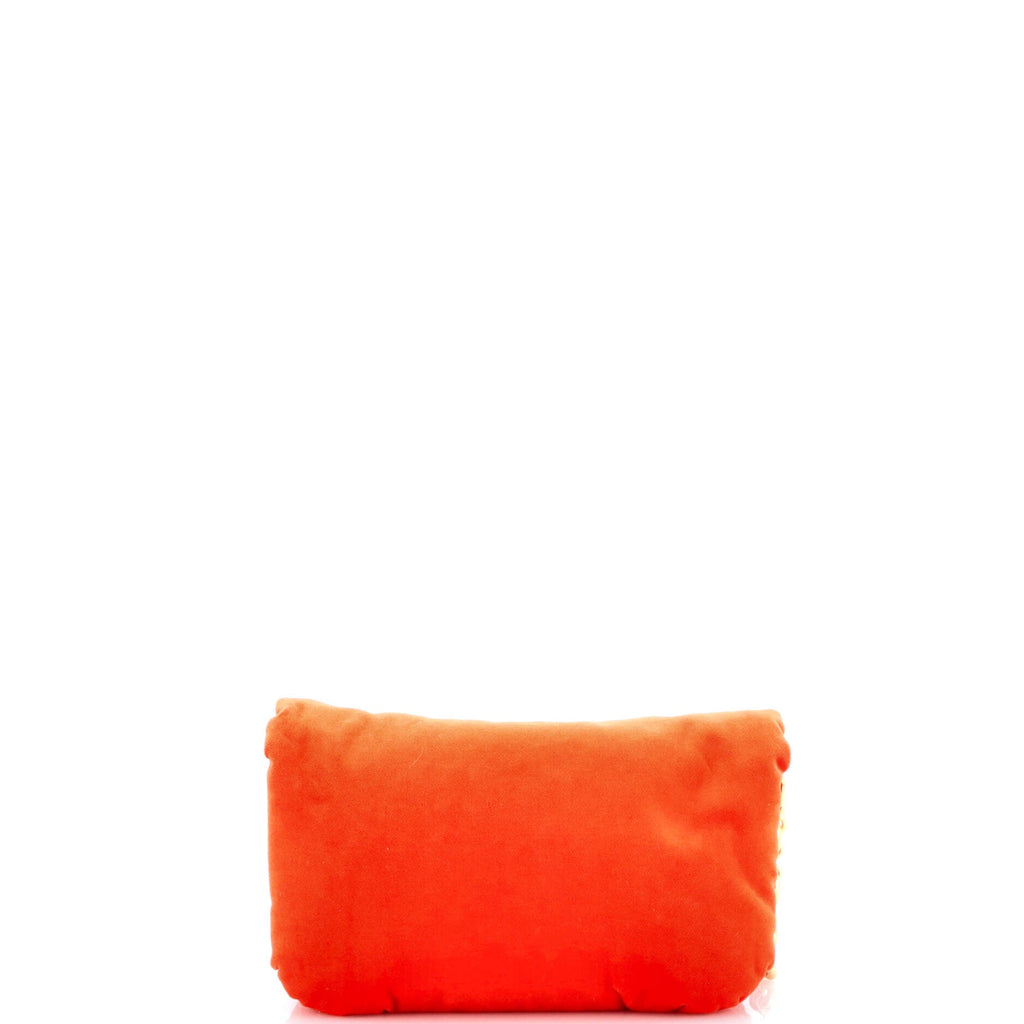 Goya Chain Puffer Bag Leather Mini