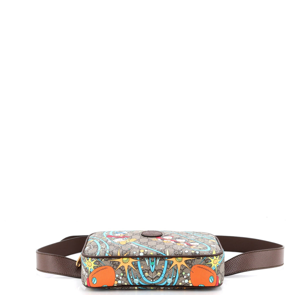 Disney Donald Duck Belt Bag Printed GG Coated Canvas