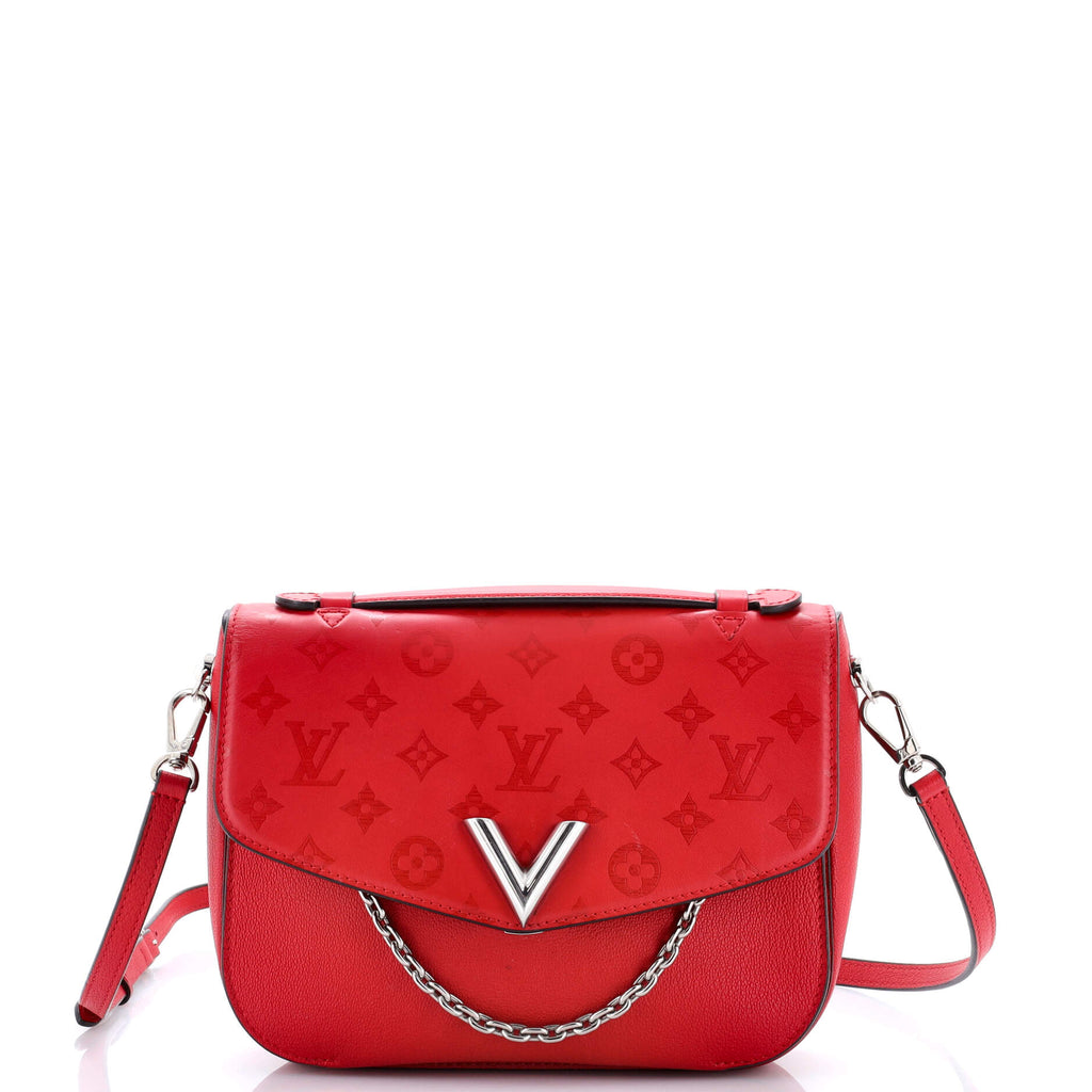 Very Messenger Monogram Leather