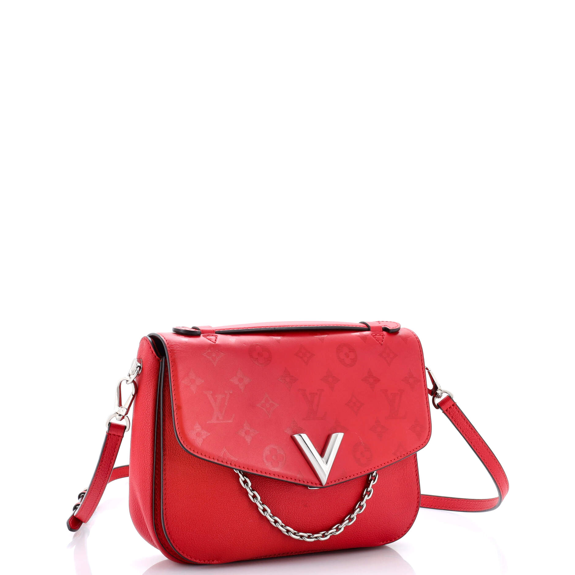 Very Messenger Monogram Leather