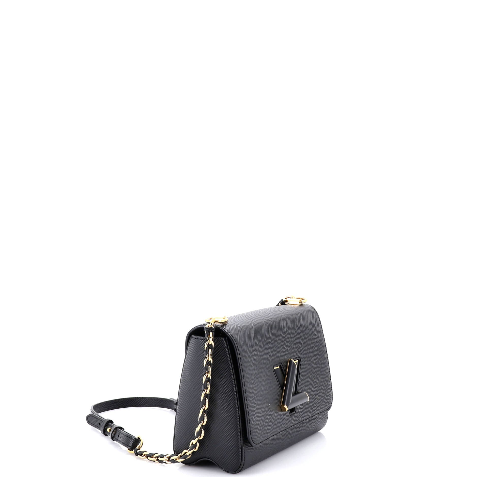 Braided Chain Twist Bag Epi Leather MM