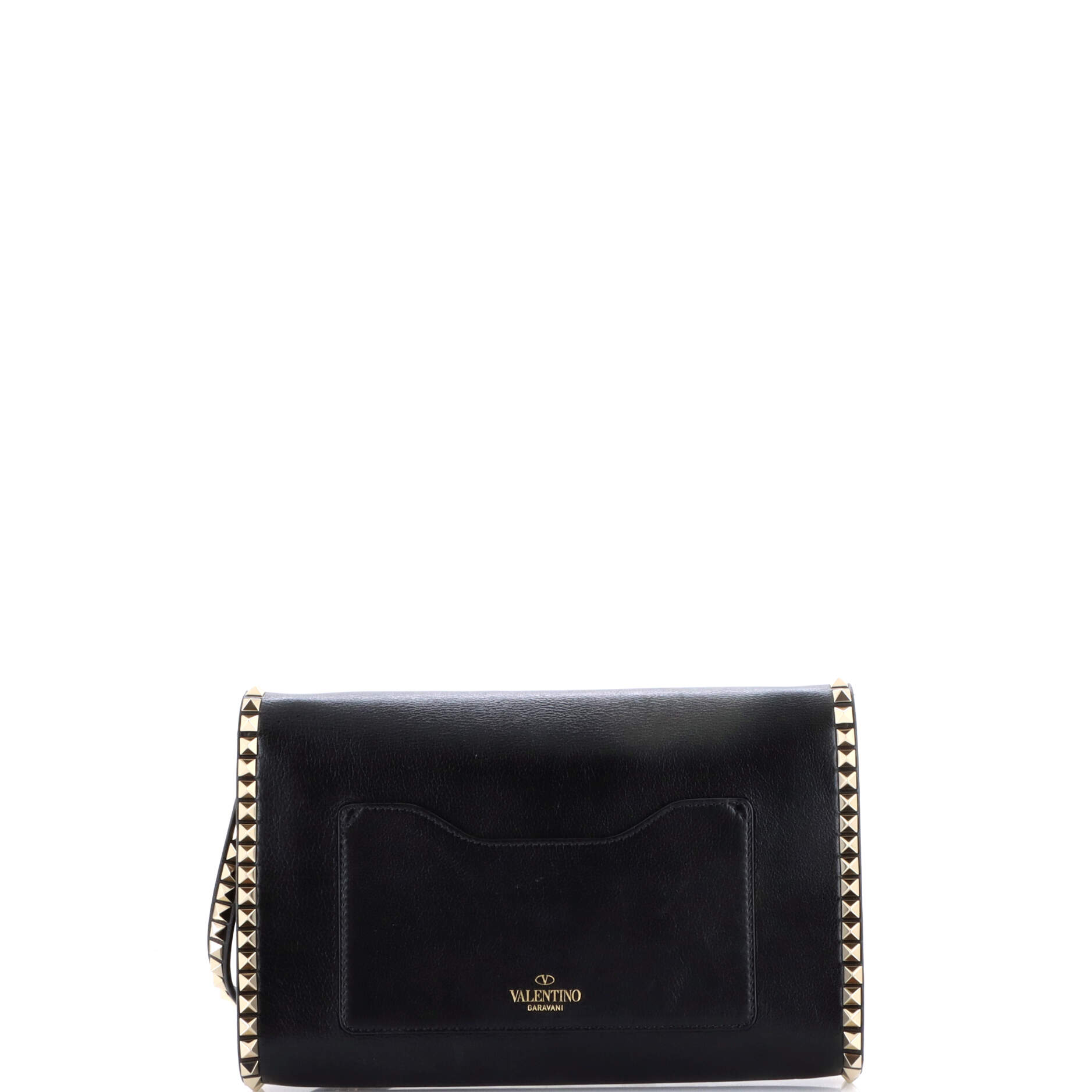 Rockstud No Limit Clutch Leather