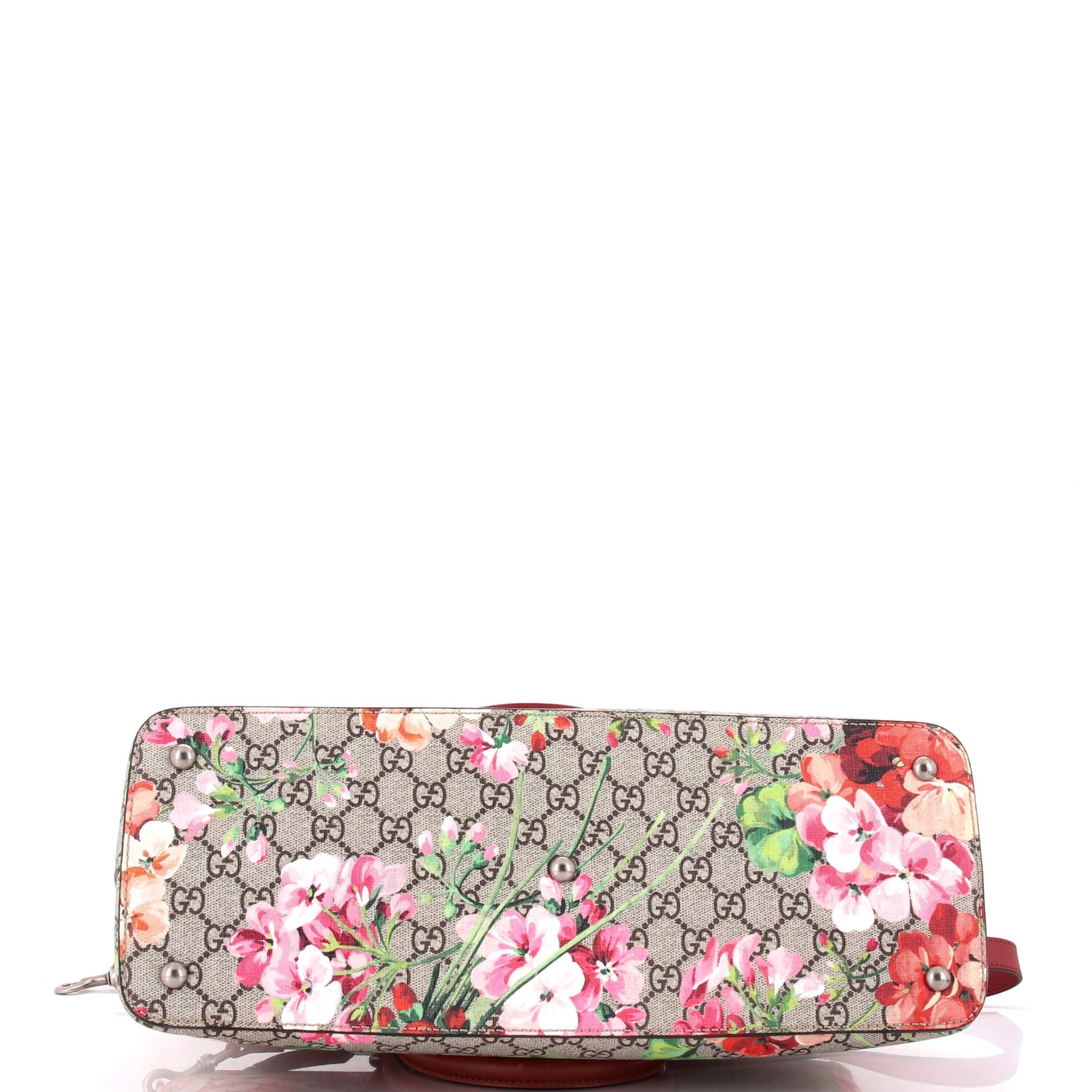 Linea A Convertible Tote Blooms Print GG Coated Canvas Medium