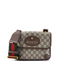 Neo Vintage Flap Messenger GG Coated Canvas Small