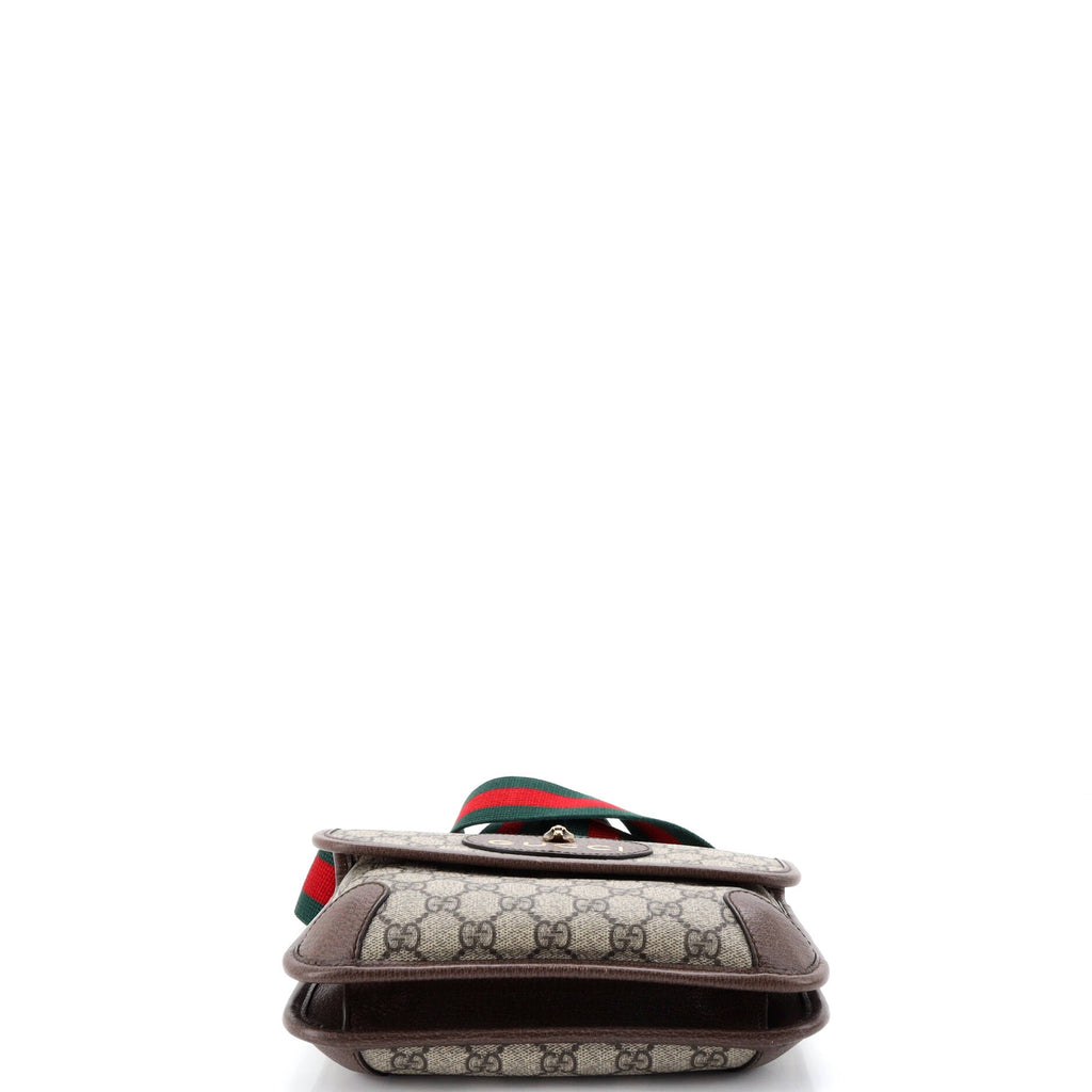 Neo Vintage Flap Messenger GG Coated Canvas Small