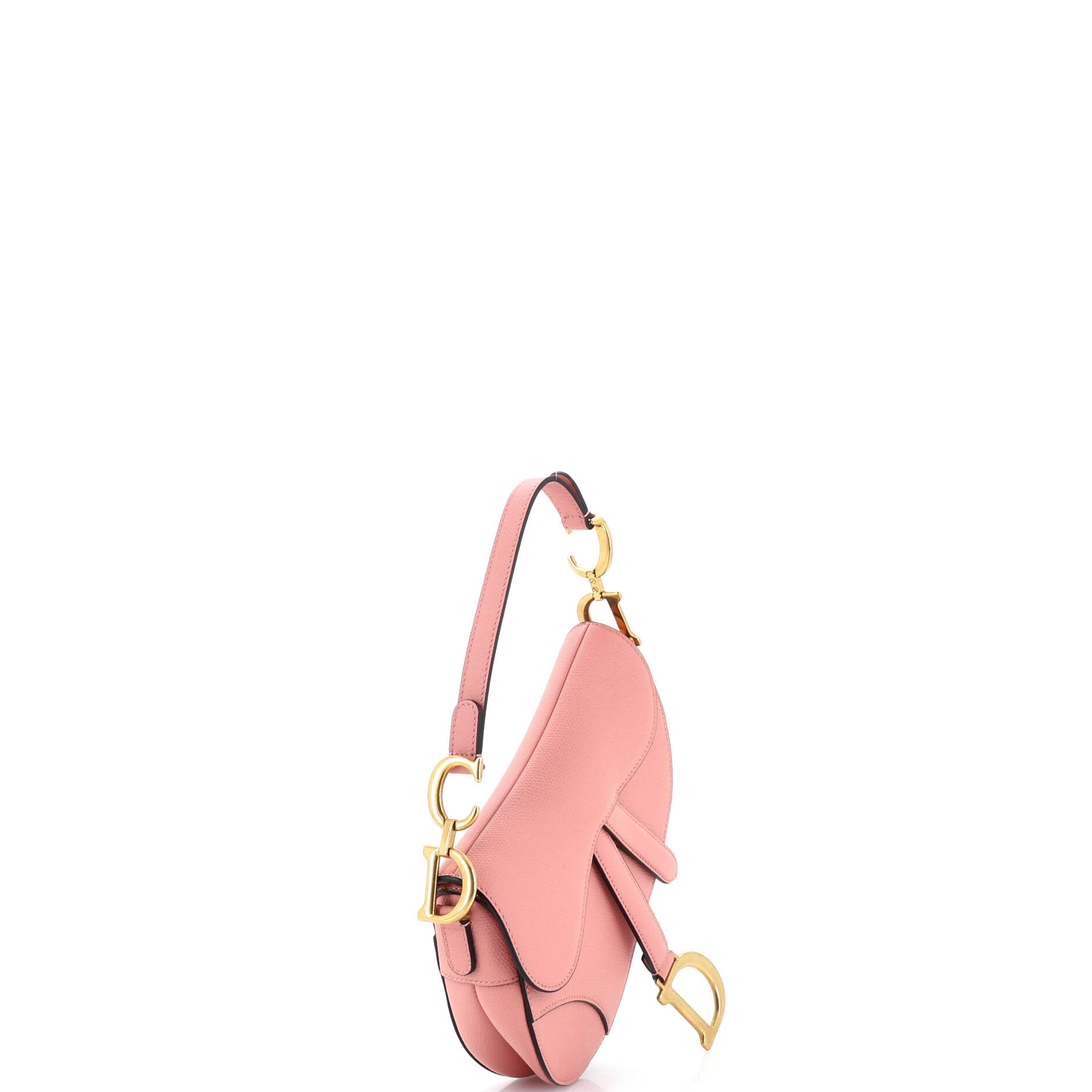 Saddle Handbag Leather Mini