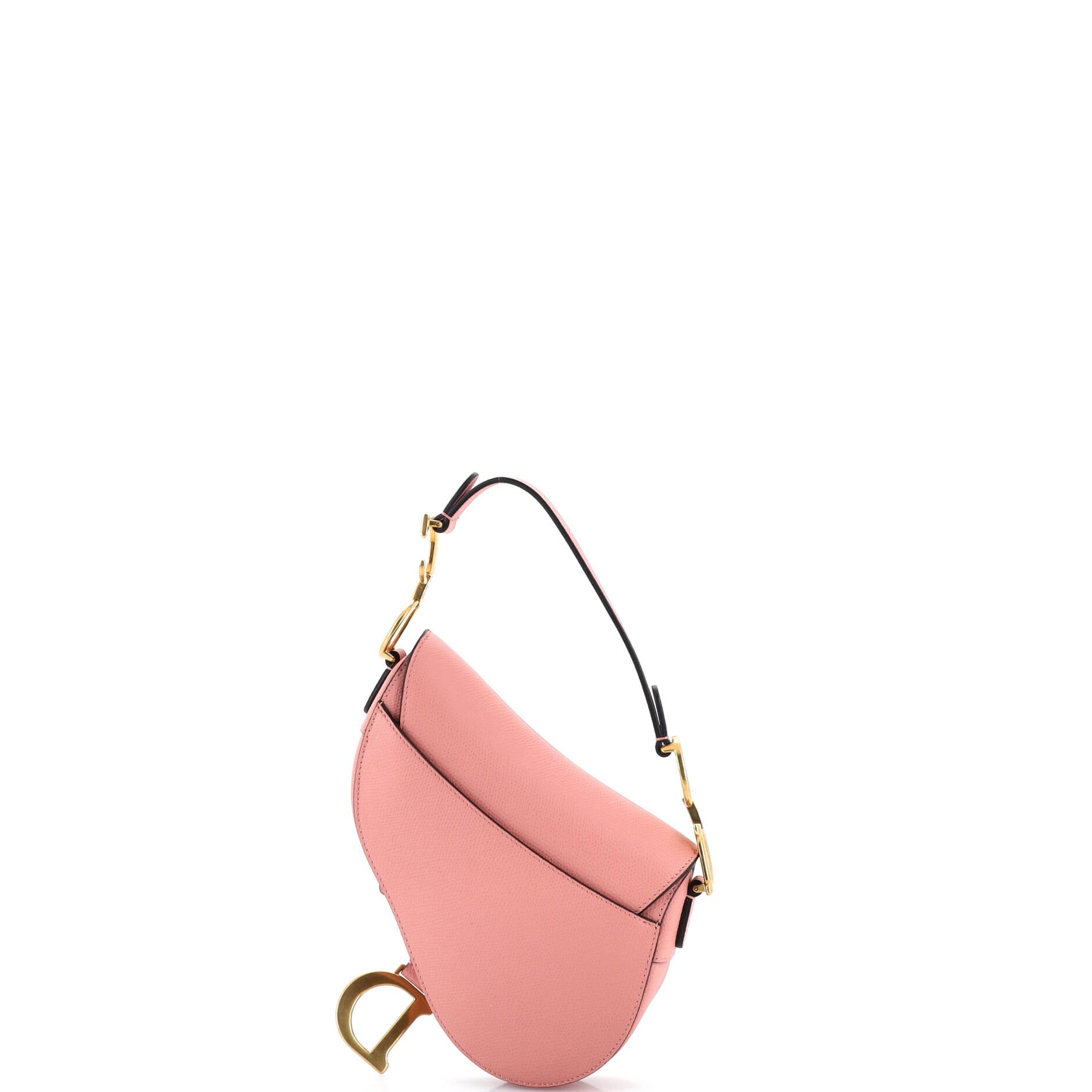 Saddle Handbag Leather Mini