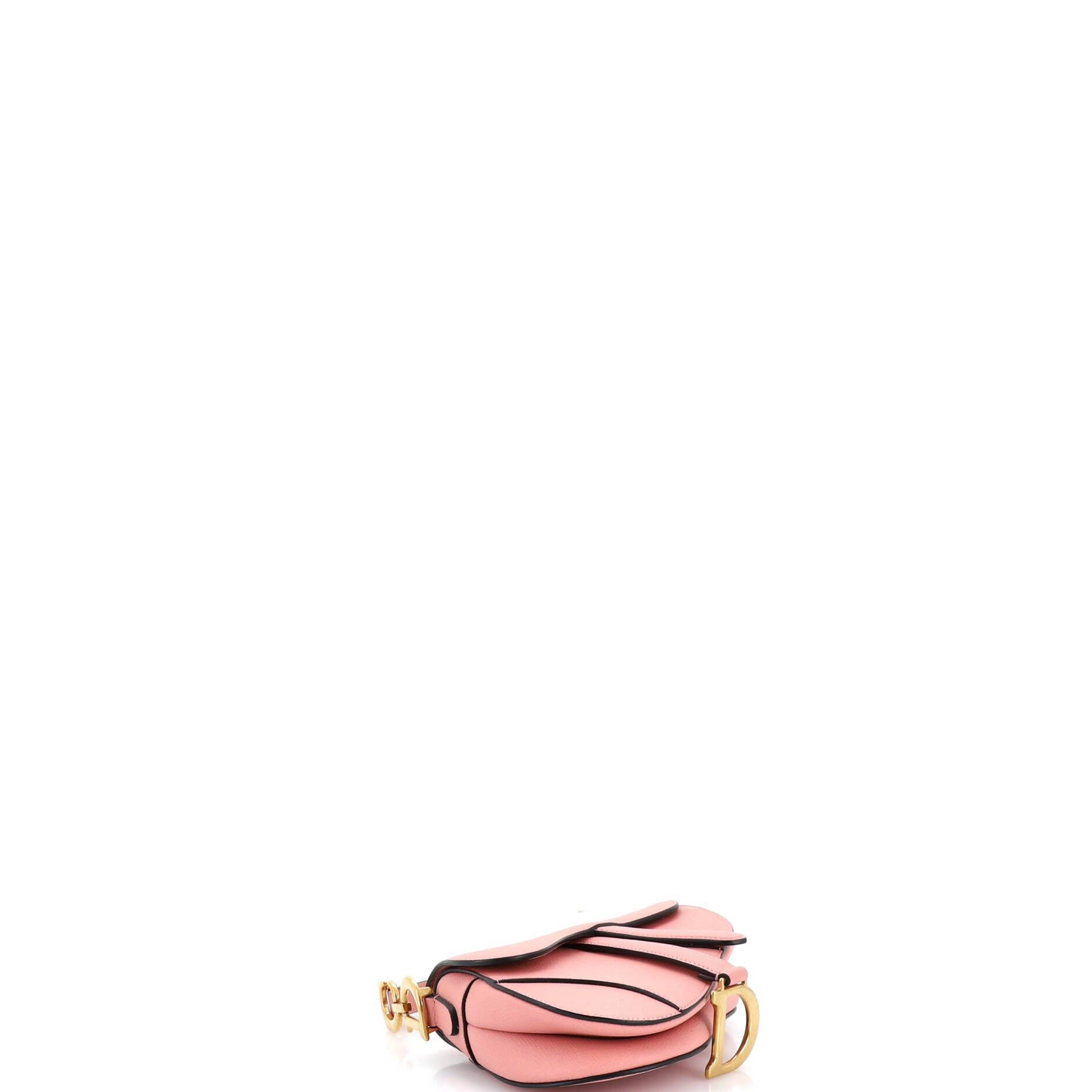 Saddle Handbag Leather Mini