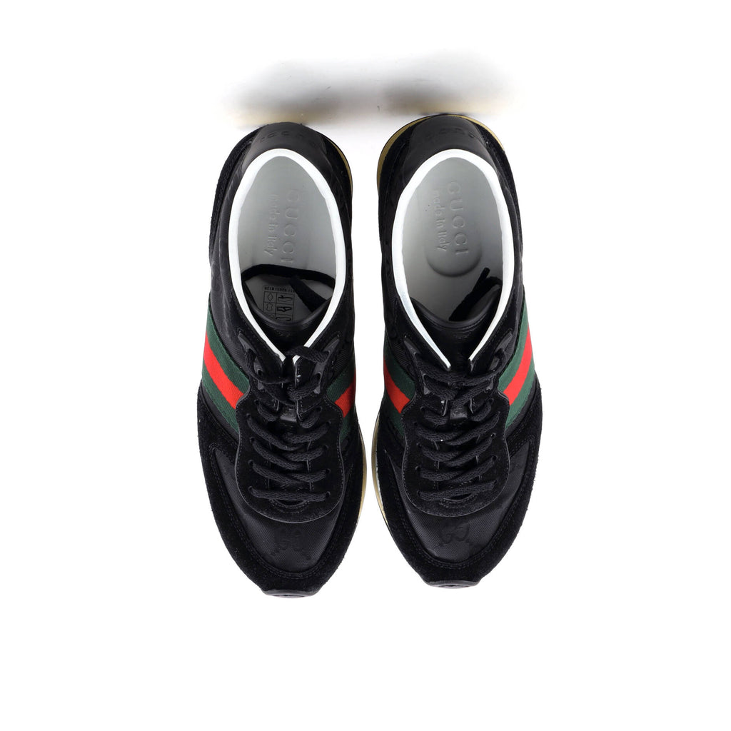 Men's Re-Motion Sneakers GG Canvas and Suede
