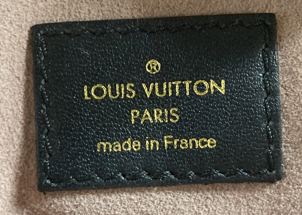 Coussin Bag Monogram Embossed Lambskin PM