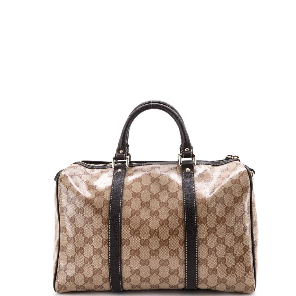 Joy Boston Bag GG Coated Canvas Medium