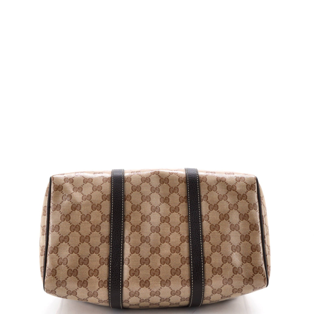 Joy Boston Bag GG Coated Canvas Medium