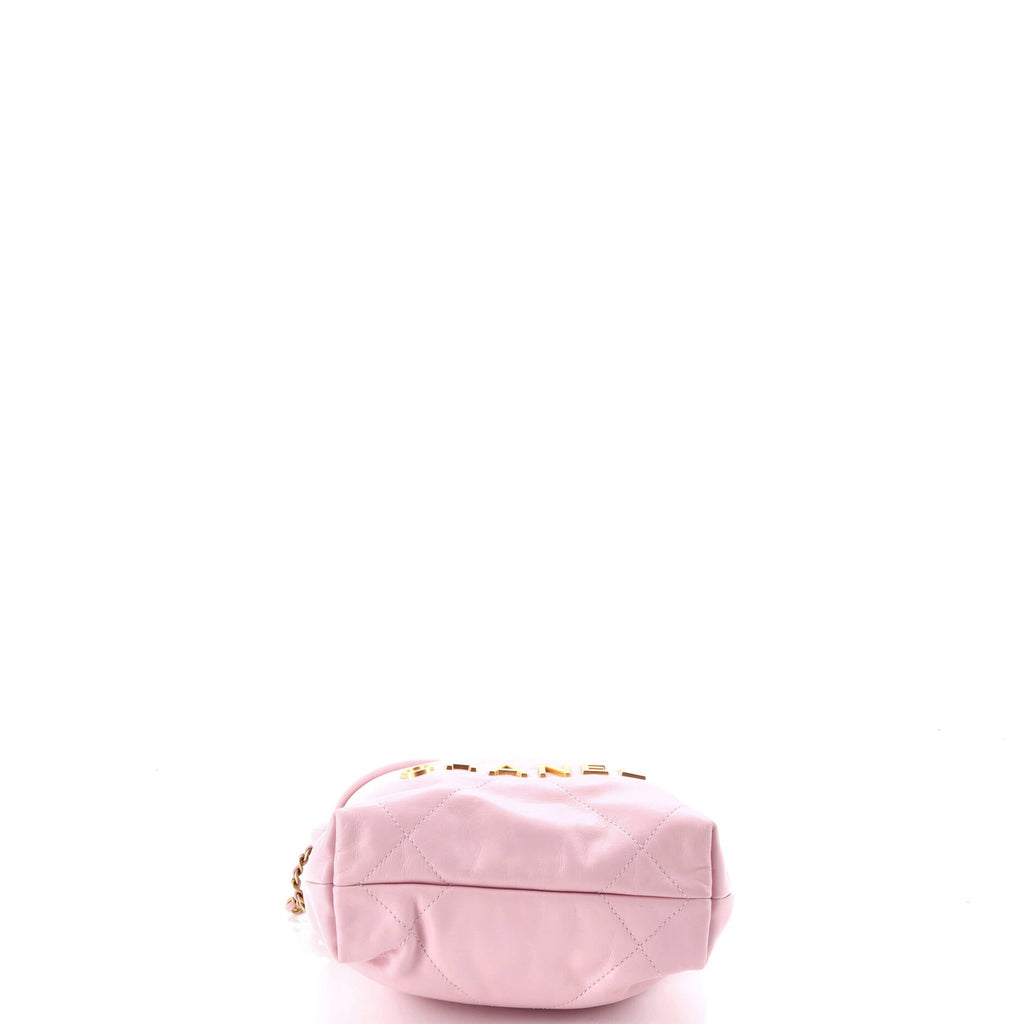 22 Chain Hobo Quilted Calfskin Mini