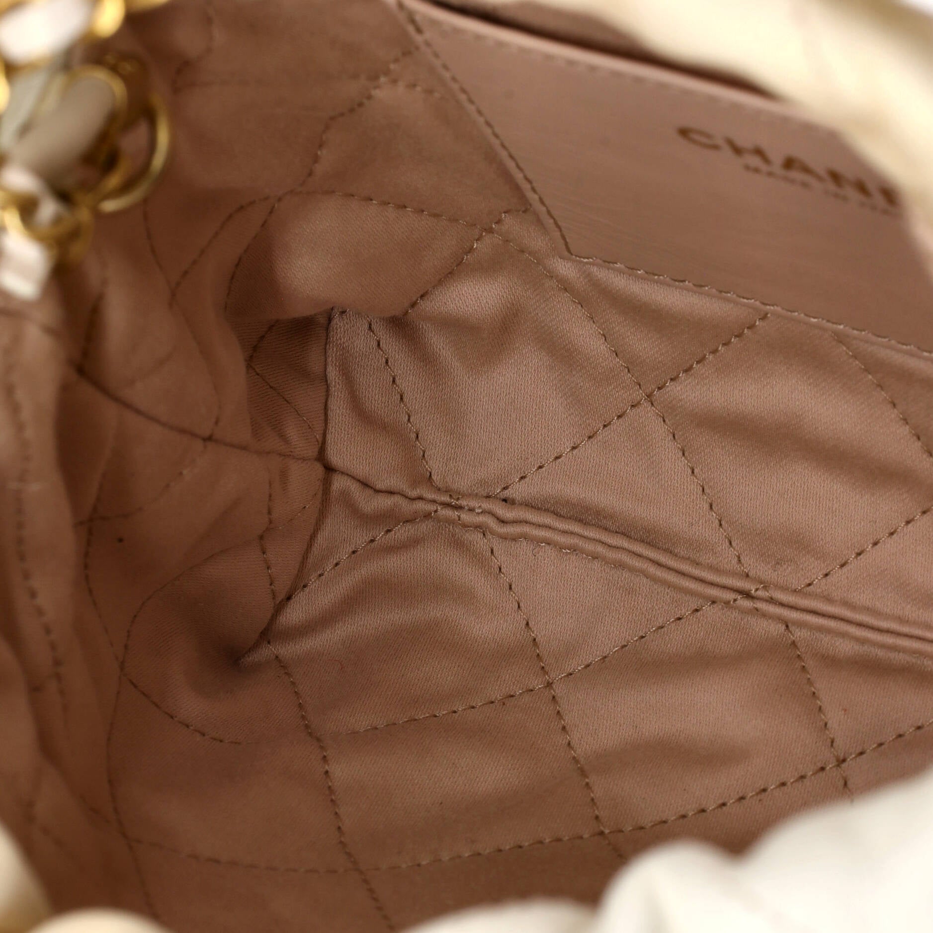 22 Chain Hobo Quilted Shaded Calfskin Mini
