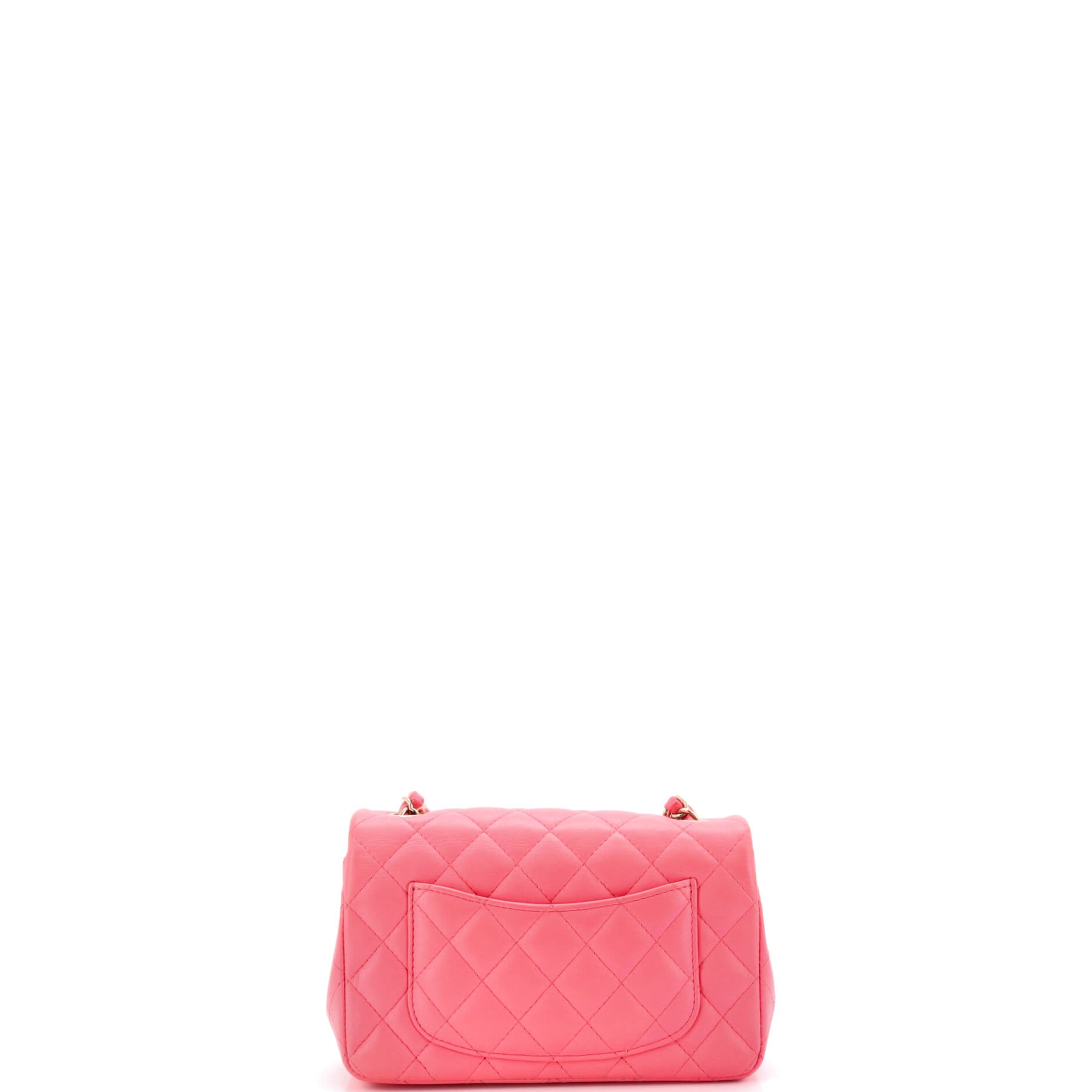 Classic Single Flap Bag Quilted Lambskin Mini