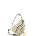 Saddle Handbag with Strap Leather Micro