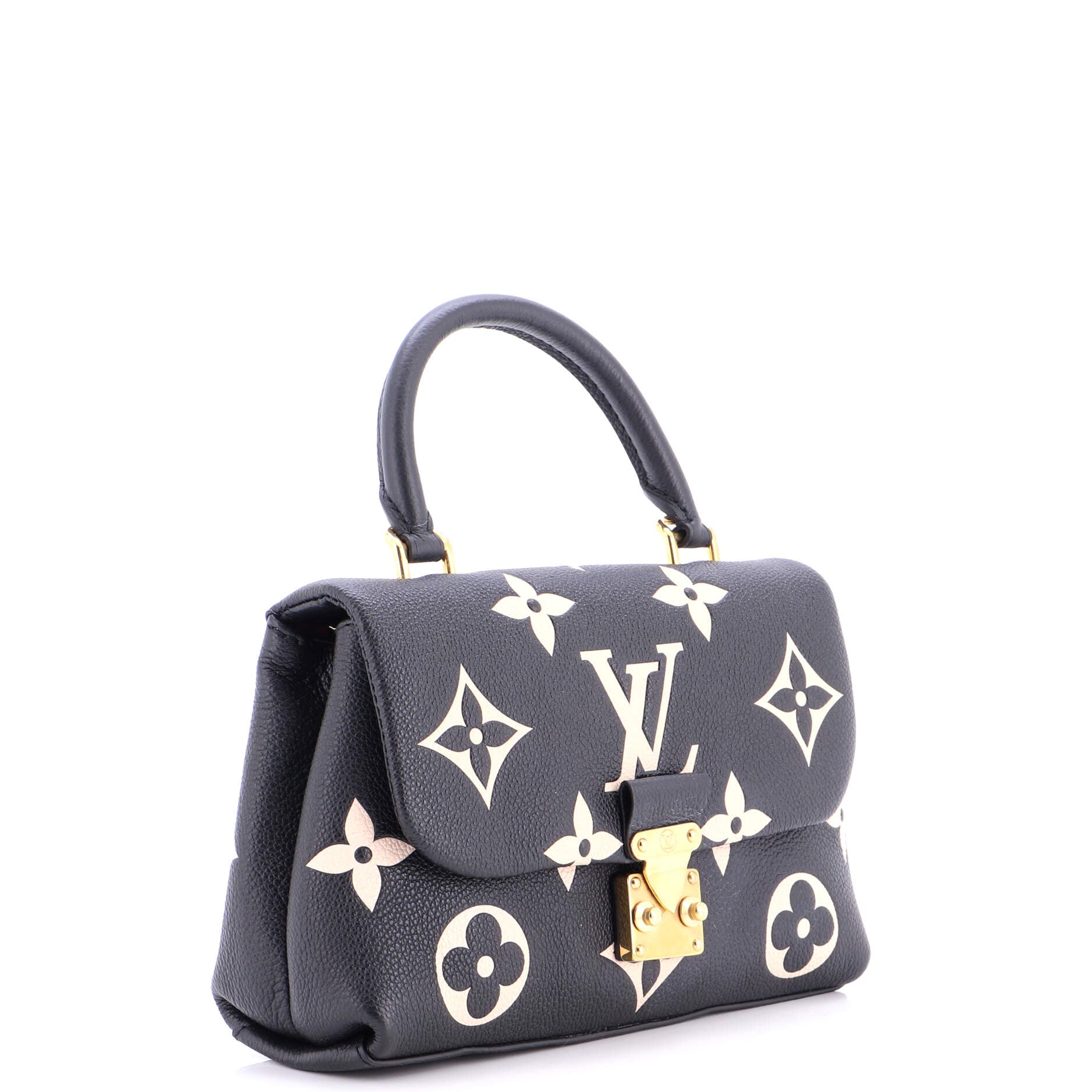 Madeleine Handbag Bicolor Monogram Empreinte Giant BB