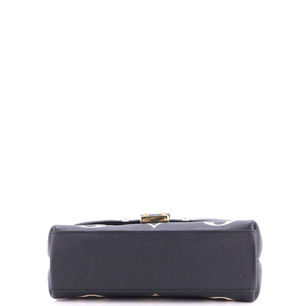 Madeleine Handbag Bicolor Monogram Empreinte Giant BB