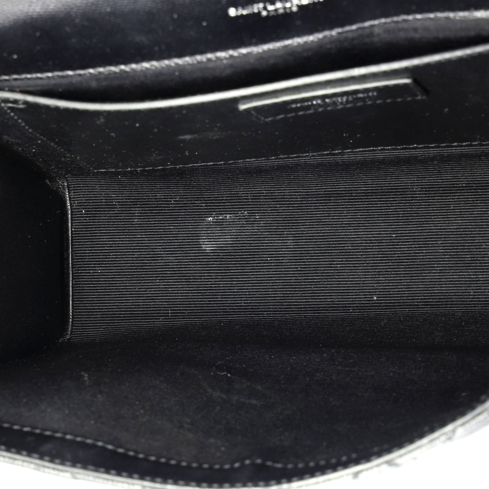 Classic Monogram Envelope Satchel Mixed Matelasse Leather Medium