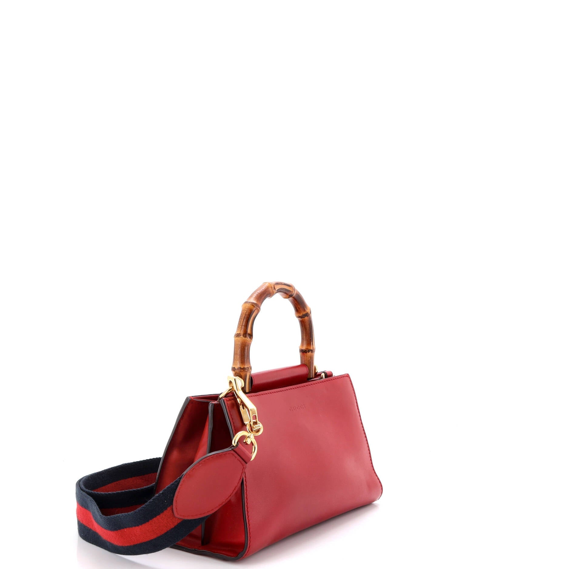 Nymphaea Top Handle Bag Leather Mini