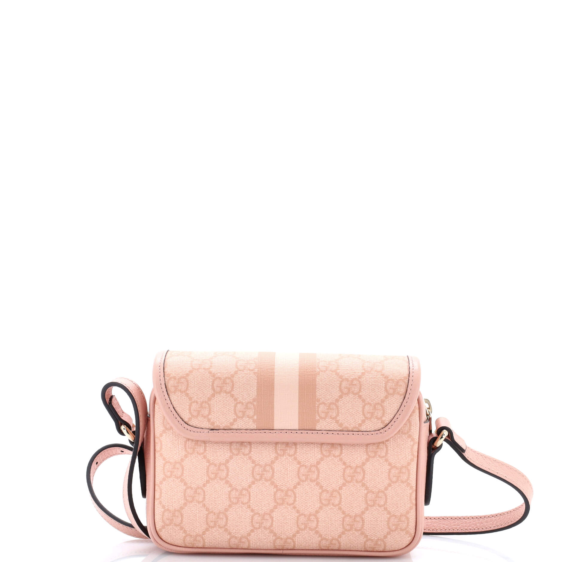 Ophidia Flap Shoulder Bag GG Coated Canvas Mini