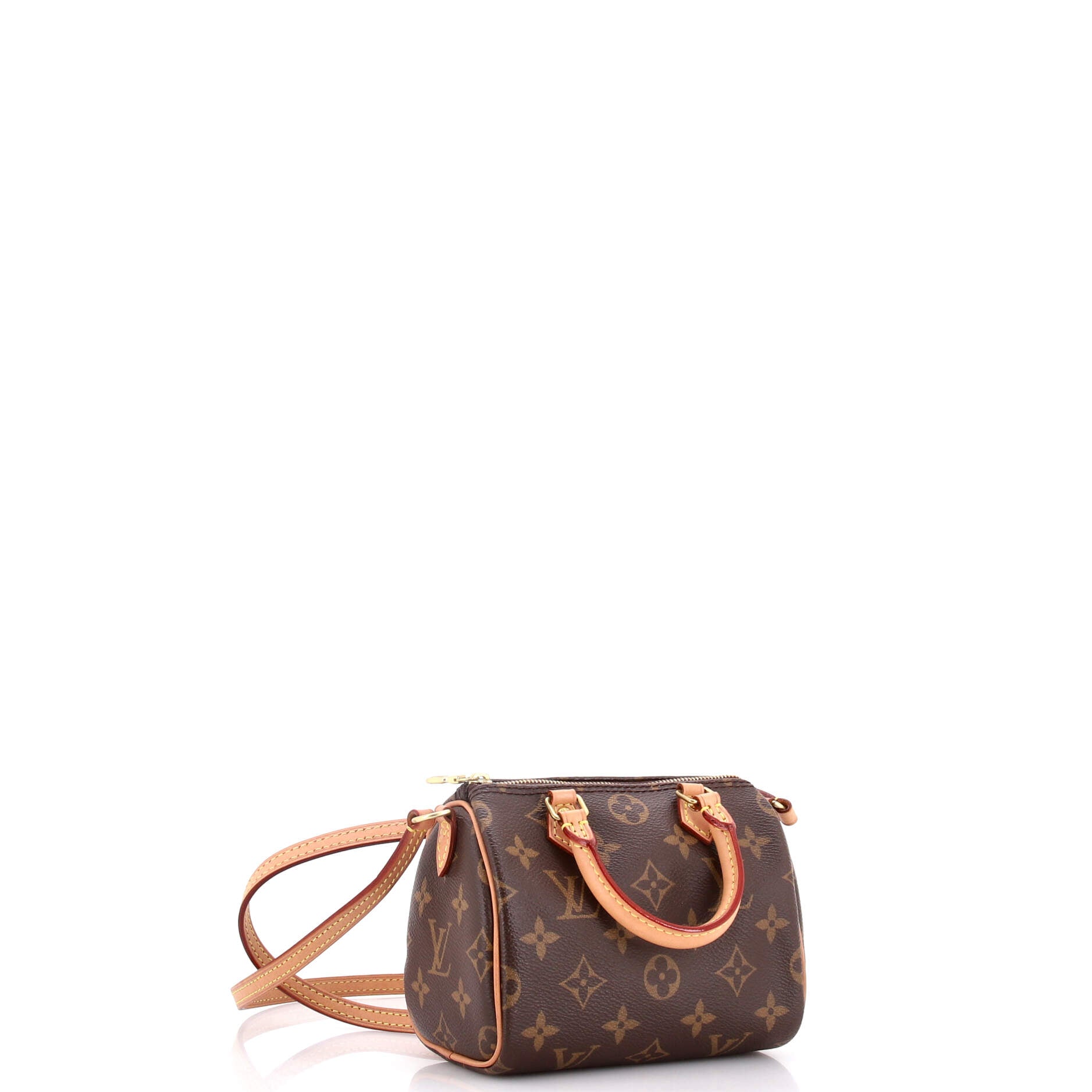 Speedy Bandouliere Bag Monogram Canvas Nano