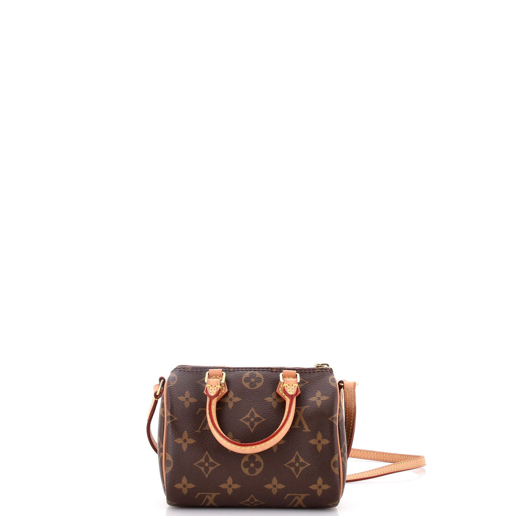 Speedy Bandouliere Bag Monogram Canvas Nano