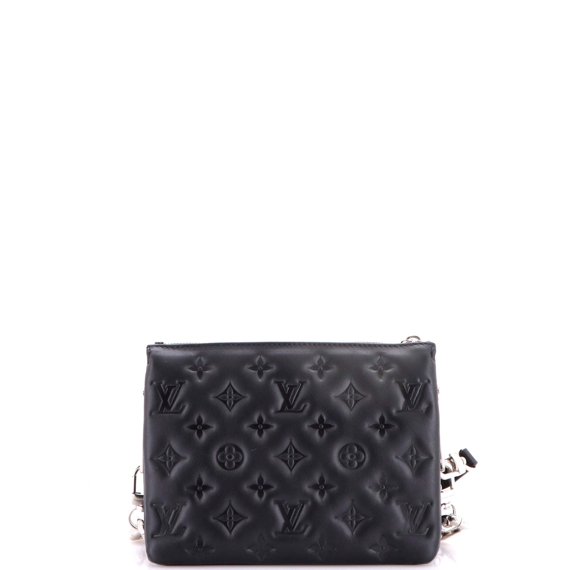 Coussin Bag Monogram Embossed Lambskin BB