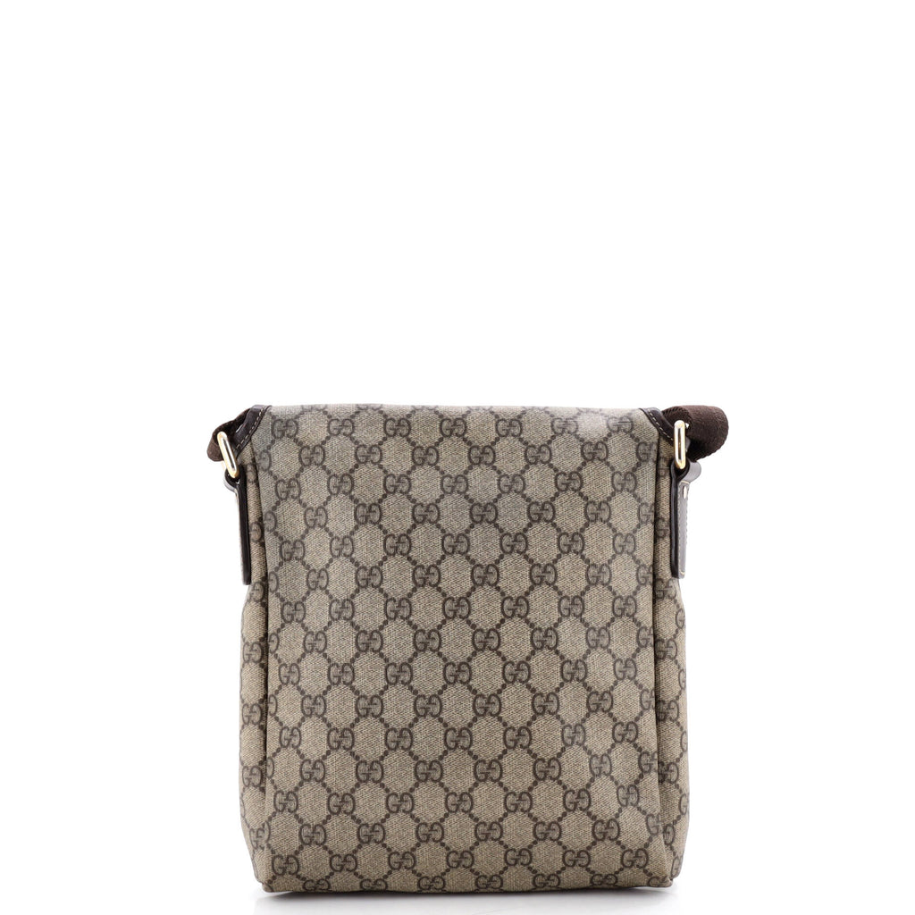 Flap Messenger GG Coated Canvas Small