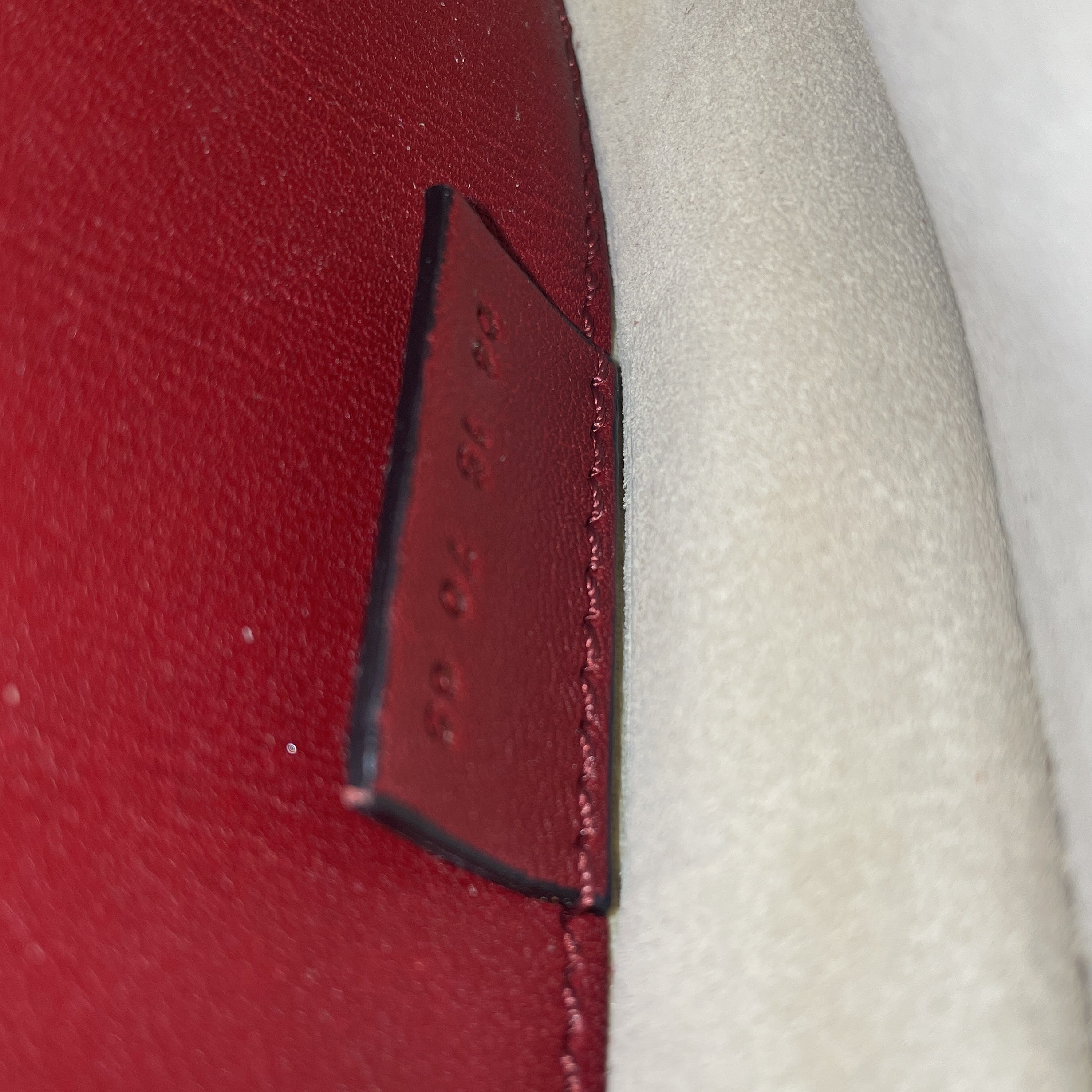 Hudson Handbag Whipstitch Leather Small