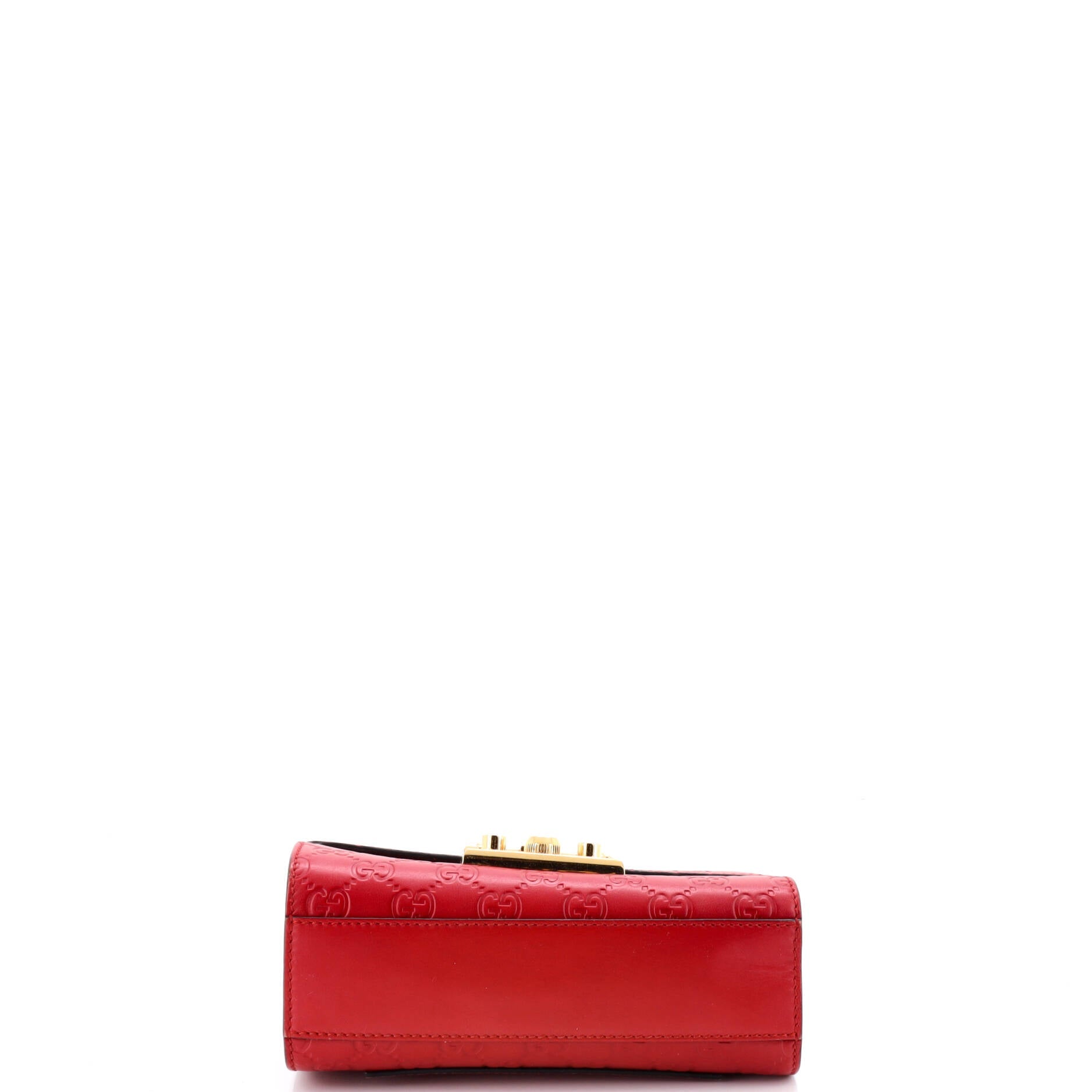 Padlock Shoulder Bag Guccissima Leather Small
