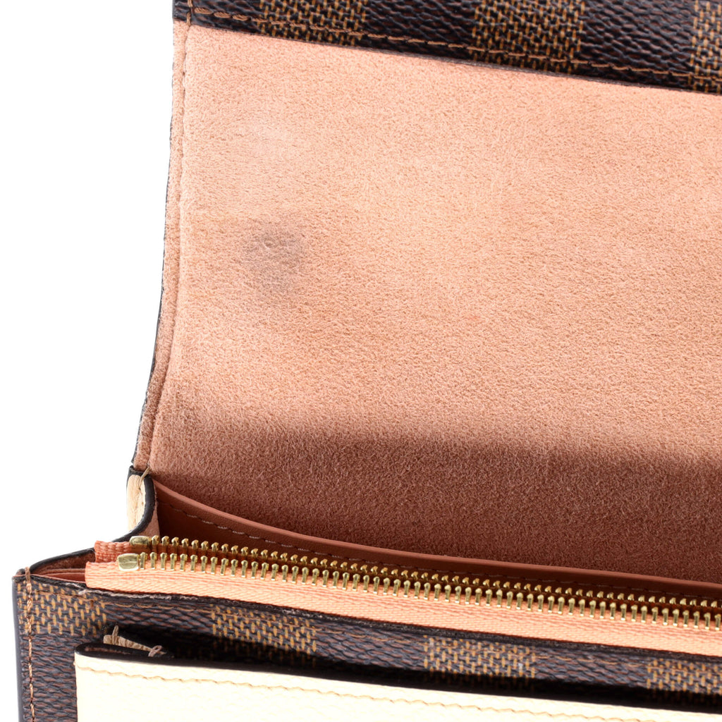 Vavin Chain Wallet NM Damier with Leather