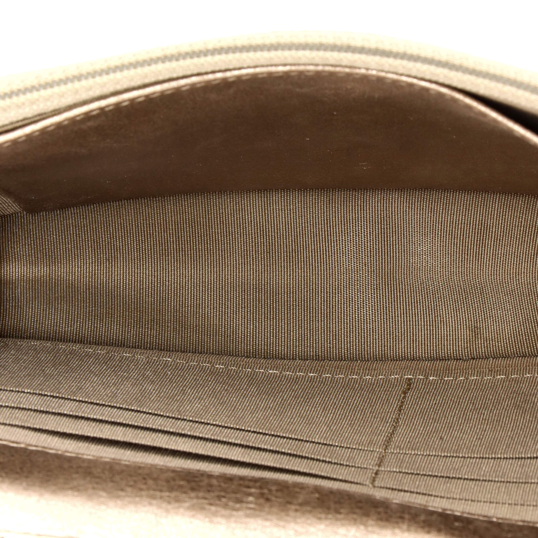 Boy Wallet on Chain Quilted Metallic Calfskin
