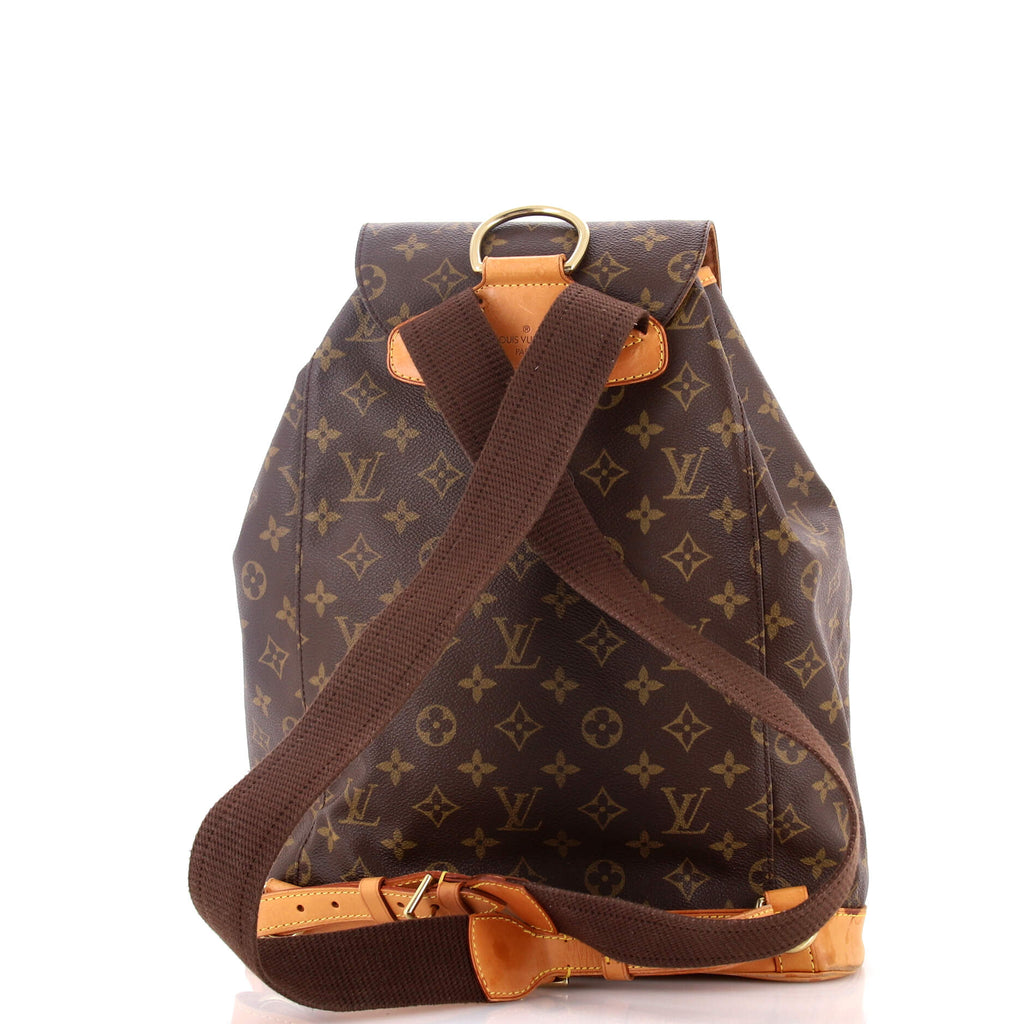 Vintage Montsouris Backpack Monogram Canvas GM