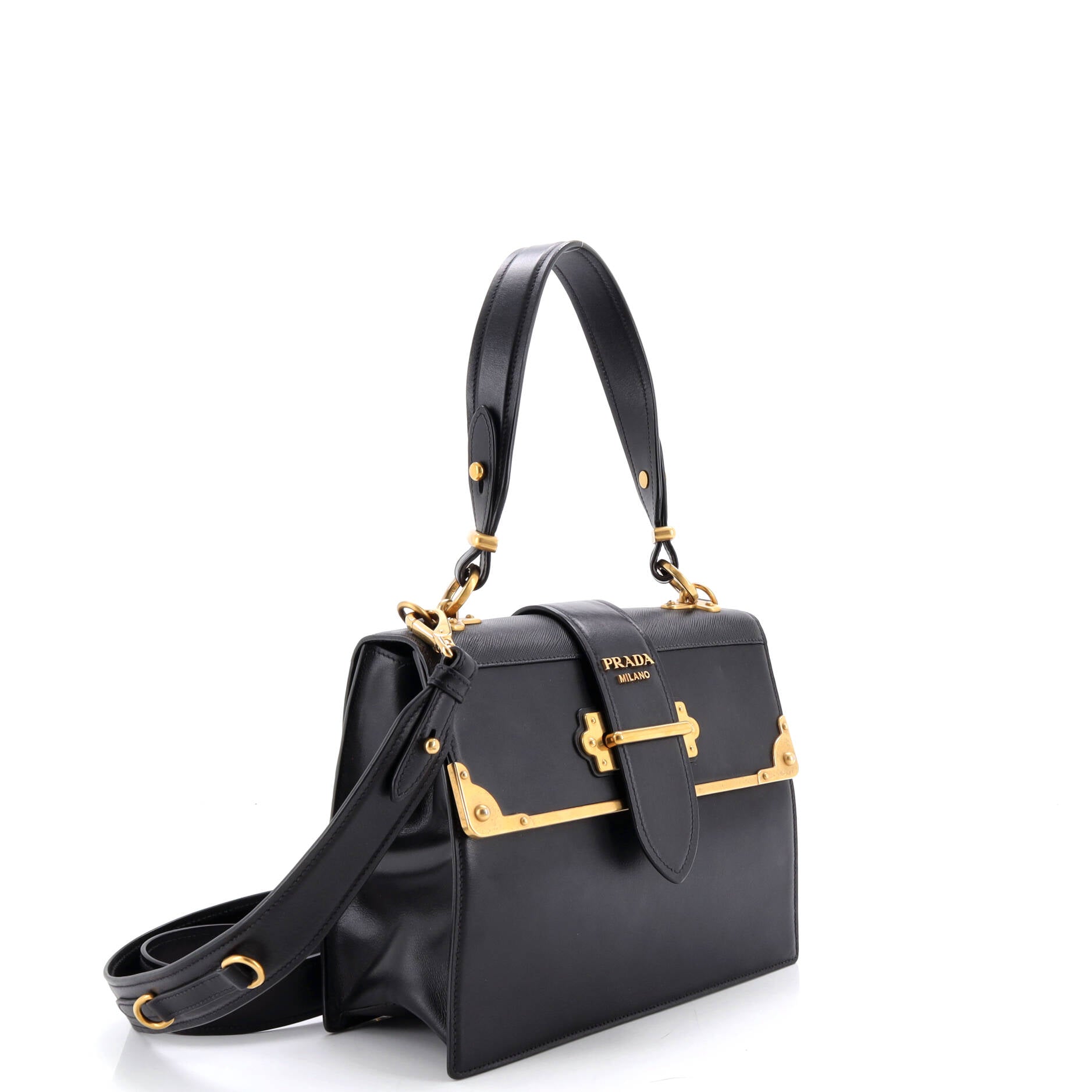 Cahier Convertible Shoulder Bag City Calf and Saffiano Medium