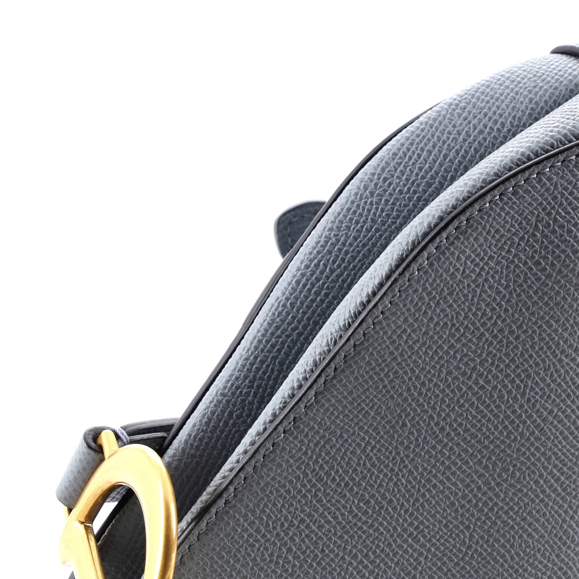 Saddle Handbag Leather Mini