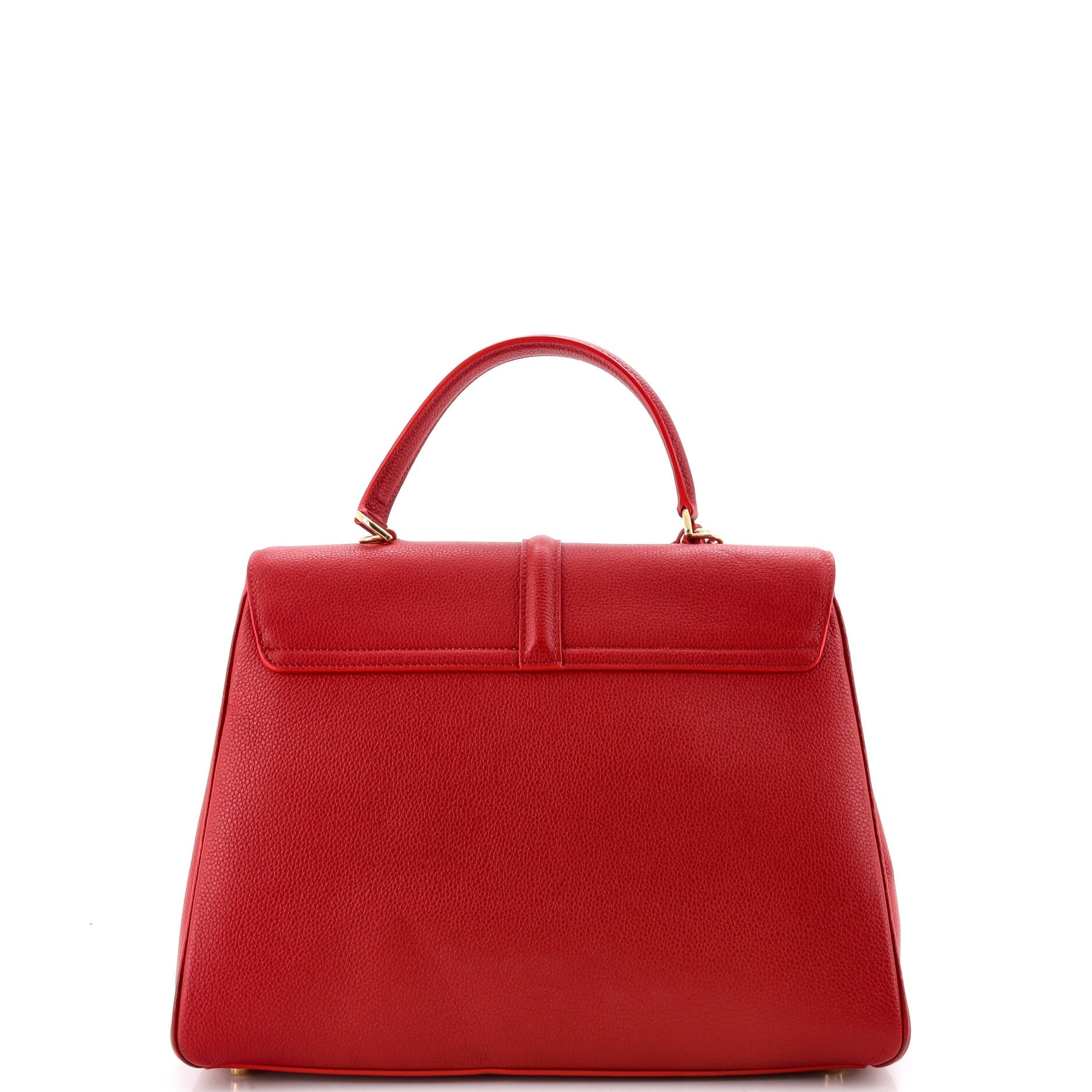 16 Top Handle Bag Grained Calfskin Medium