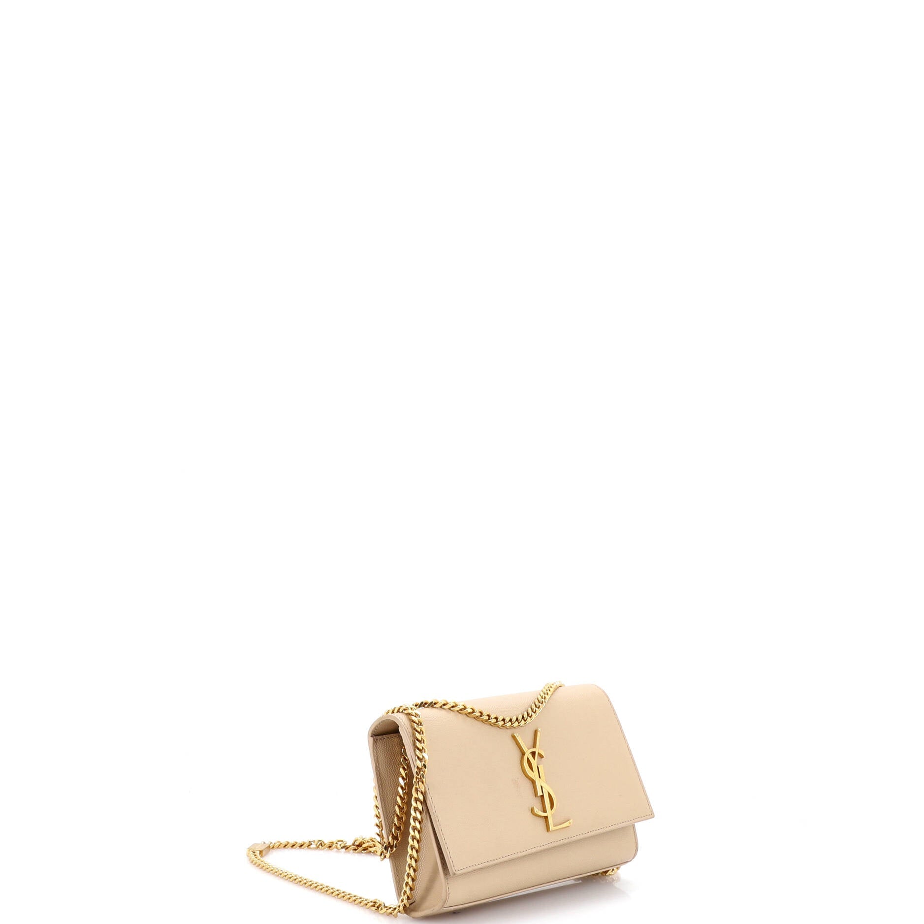 Classic Monogram Crossbody Bag Grainy Leather Small