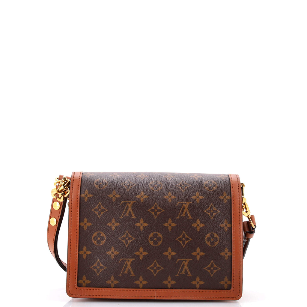 Dauphine Shoulder Bag Reverse Monogram Canvas MM