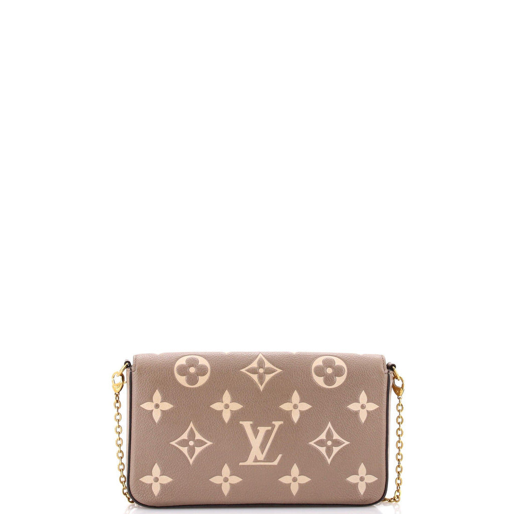 Felicie Pochette Bicolor Monogram Empreinte Giant