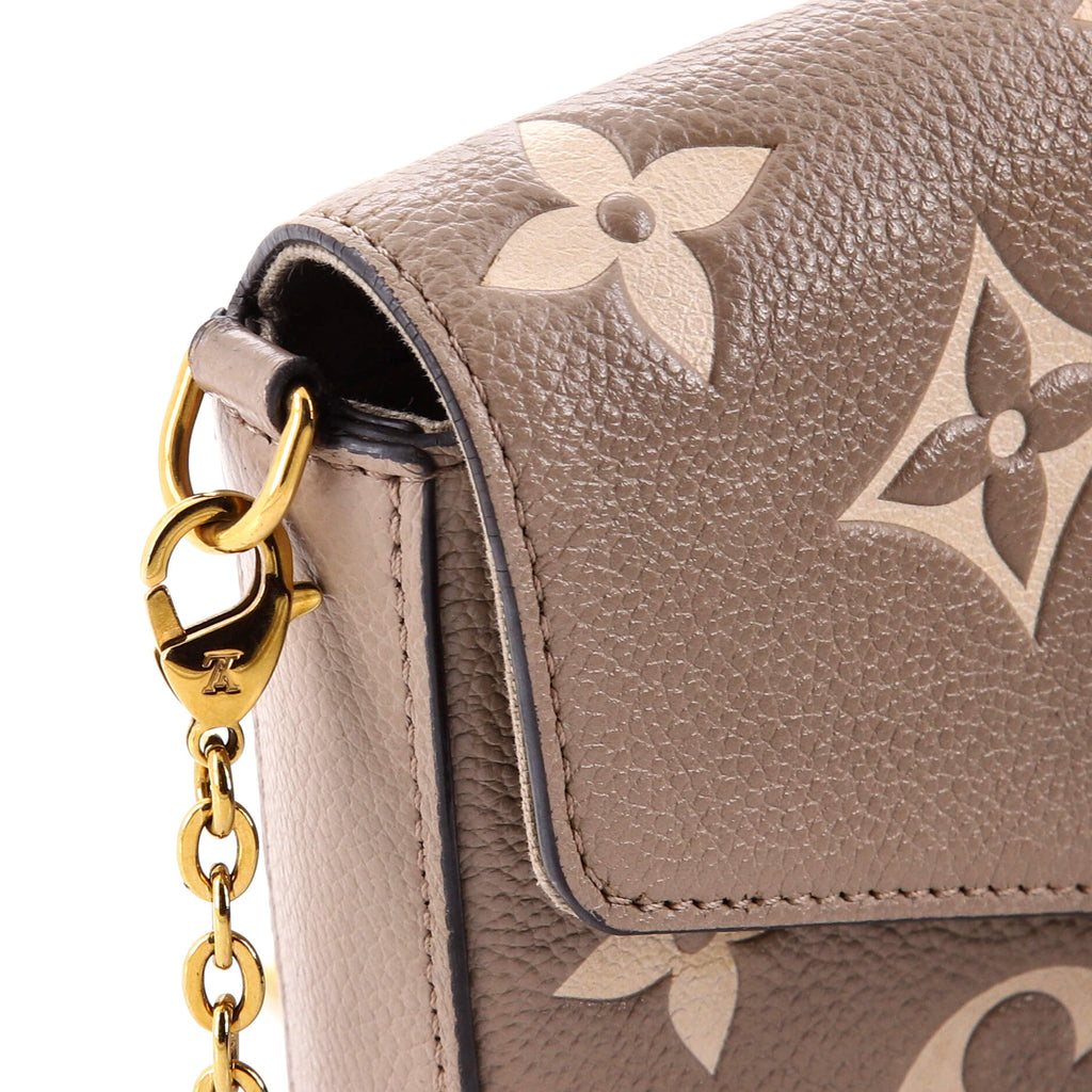 Felicie Pochette Bicolor Monogram Empreinte Giant