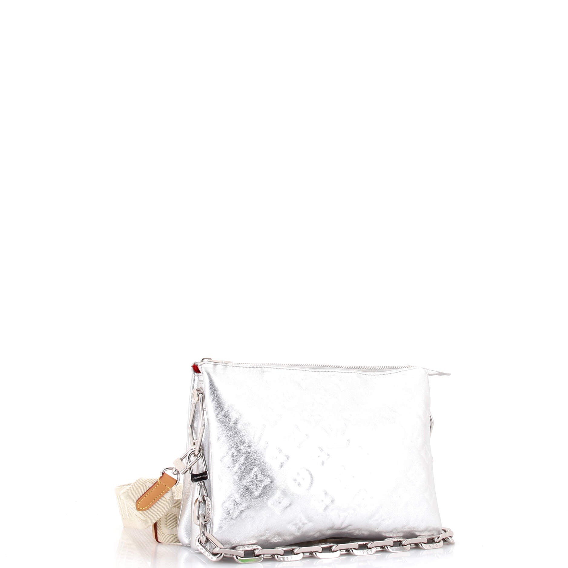 Coussin Bag Monogram Embossed Lambskin PM