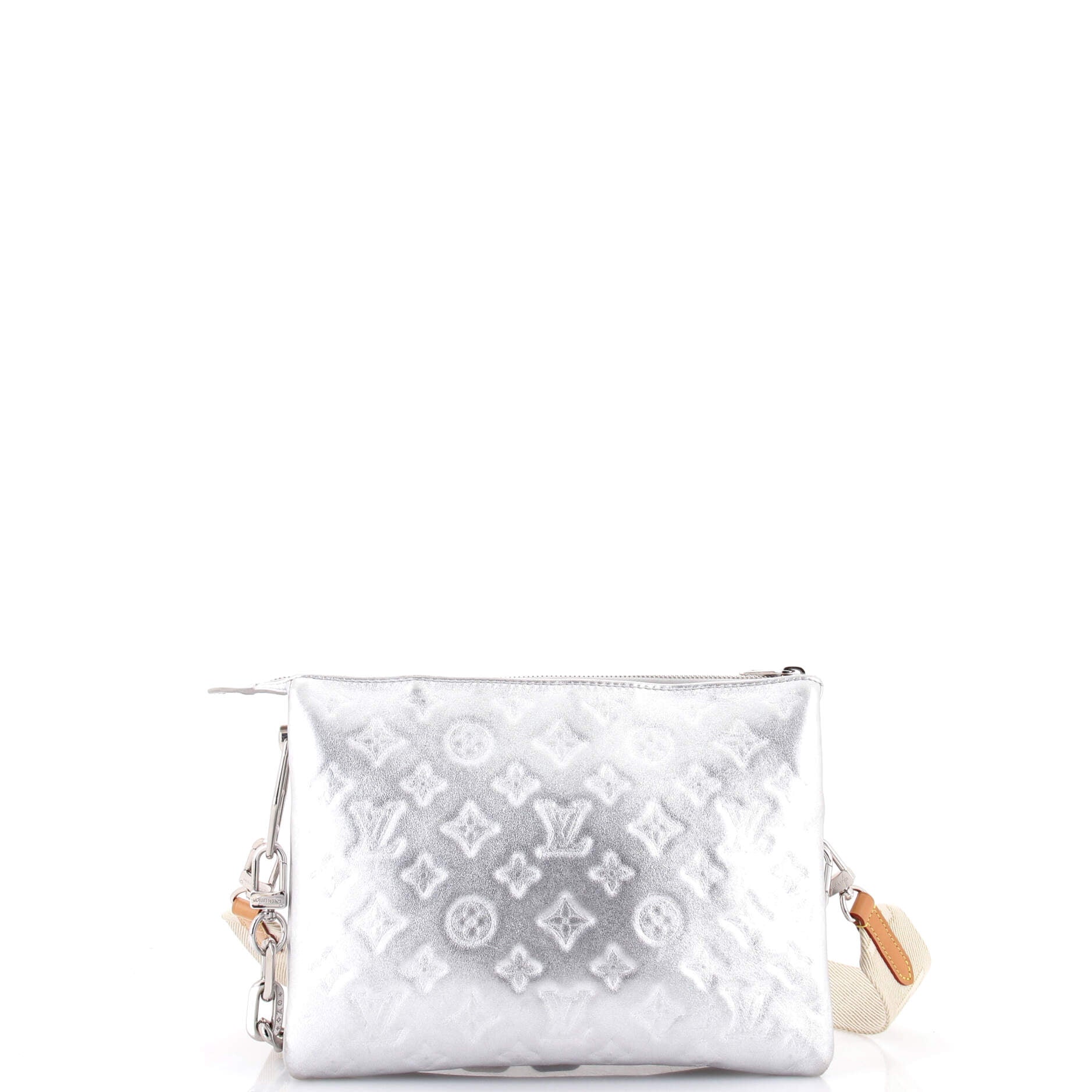 Coussin Bag Monogram Embossed Lambskin PM