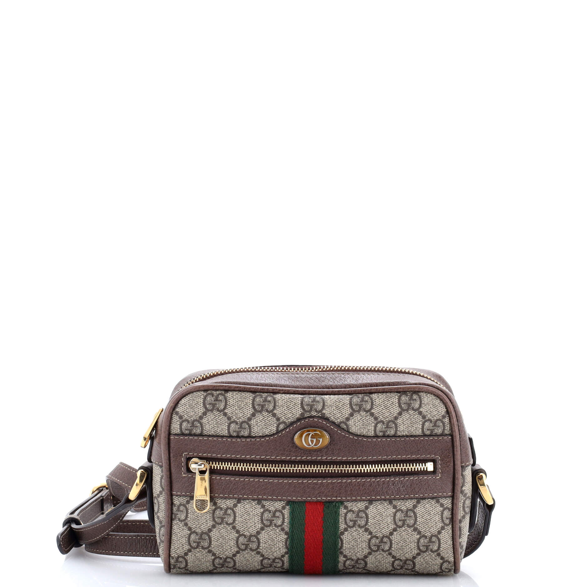 Ophidia Shoulder Bag GG Coated Canvas Mini