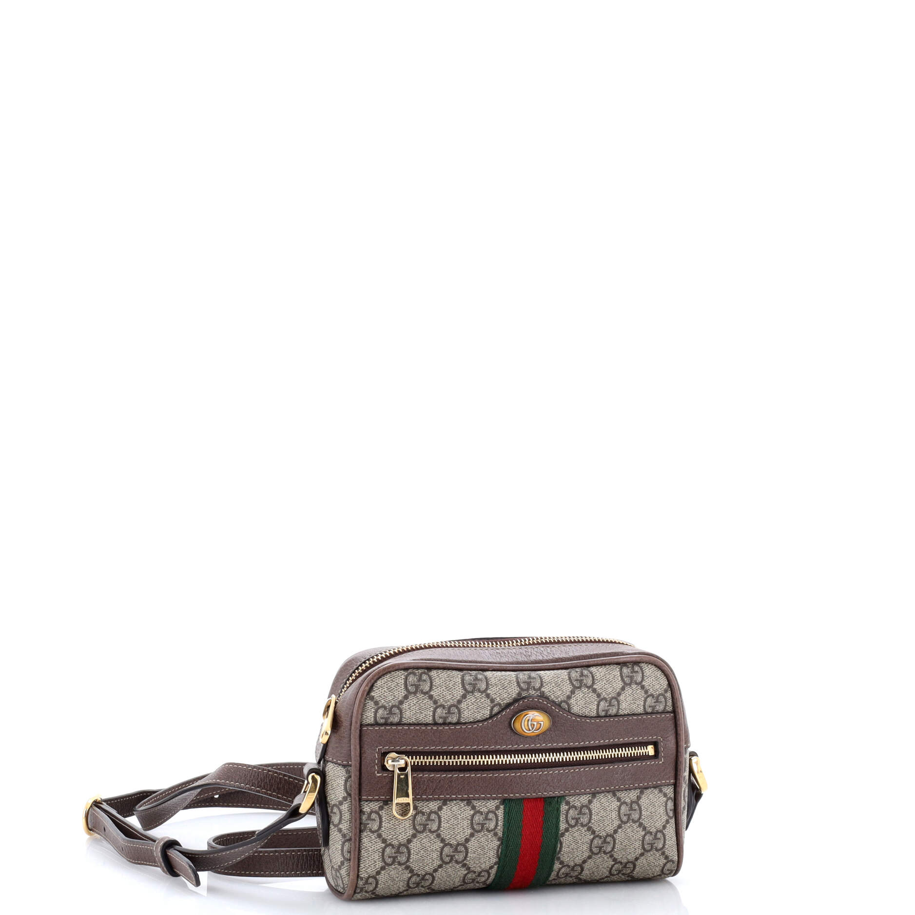 Ophidia Shoulder Bag GG Coated Canvas Mini